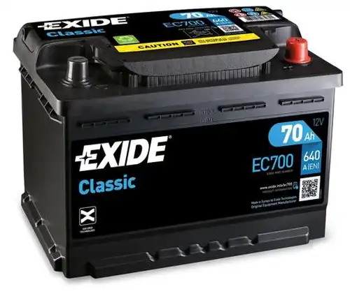 стартов акумулатор EXIDE EC700