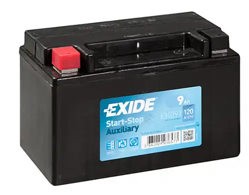 стартов акумулатор EXIDE EK091