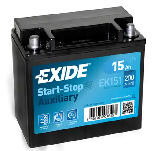 стартов акумулатор EXIDE EK151