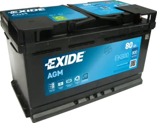 стартов акумулатор EXIDE EK800