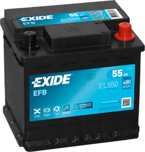 стартов акумулатор EXIDE EL550