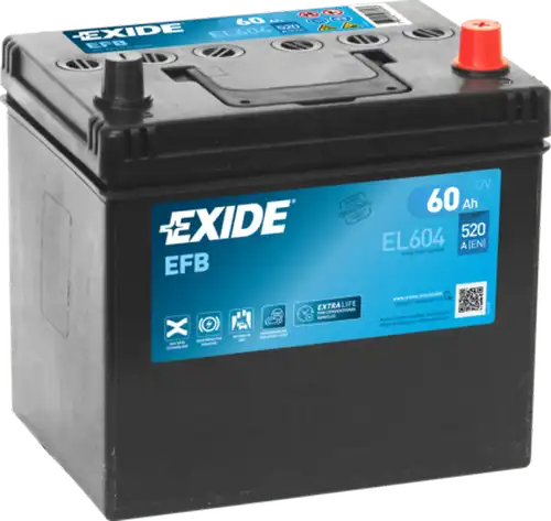 стартов акумулатор EXIDE EL604