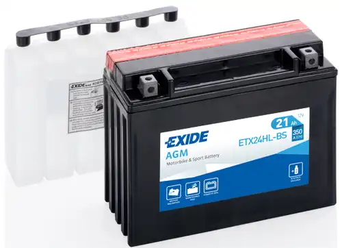 стартов акумулатор| стартов акумулатор EXIDE ETX24HL-BS