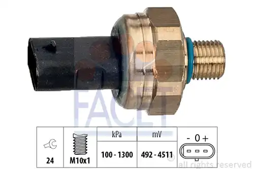 датчик, налягане на маслото FACET 25.0018