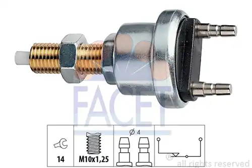 ключ за спирачните светлини FACET 7.1006