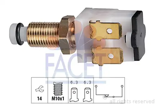 ключ за спирачните светлини FACET 7.1009