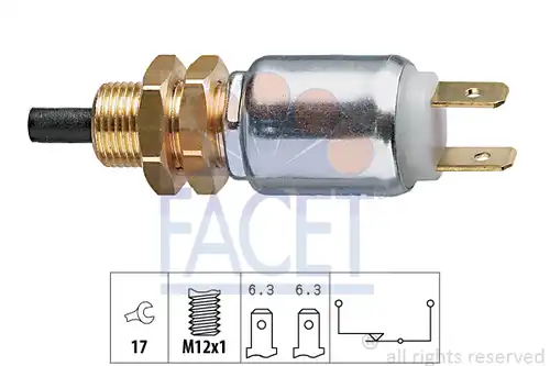 ключ за спирачните светлини FACET 7.1014