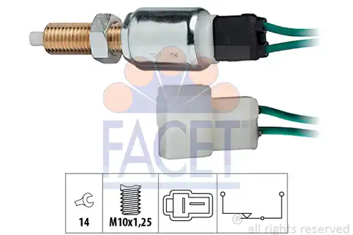 ключ за спирачните светлини FACET 7.1027