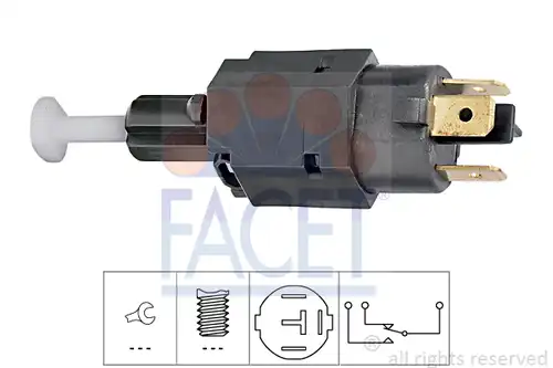 ключ за спирачните светлини FACET 7.1082