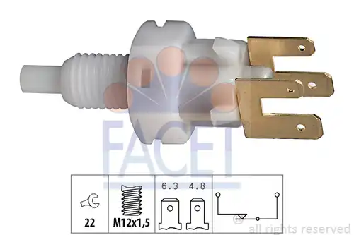 ключ за спирачните светлини FACET 7.1083