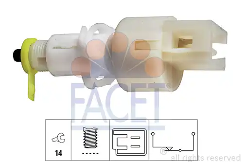 ключ за спирачните светлини FACET 7.1108