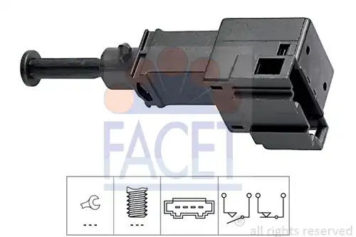 ключ за спирачните светлини FACET 7.1151