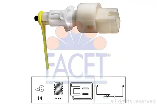 ключ за спирачните светлини FACET 7.1153