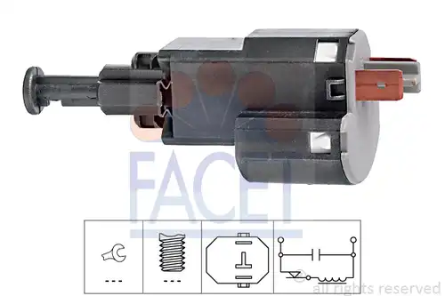 ключ за спирачните светлини FACET 7.1155