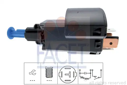 ключ за спирачните светлини FACET 7.1181