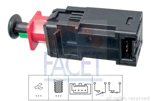 ключ за спирачните светлини FACET 7.1208