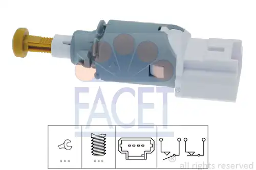 ключ за спирачните светлини FACET 7.1225