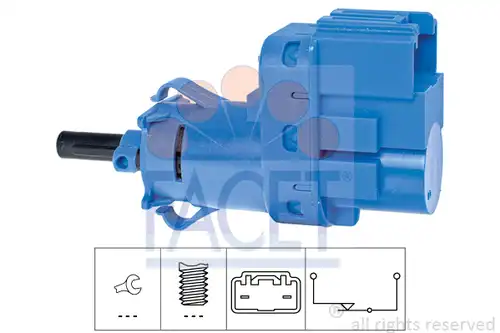 ключ за спирачните светлини FACET 7.1244