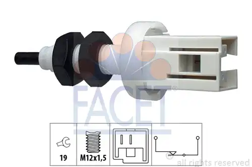 ключ за спирачните светлини FACET 7.1250