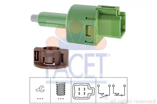 ключ за спирачните светлини FACET 7.1254