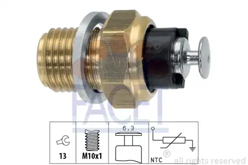 датчик, темература на маслото FACET 7.3093
