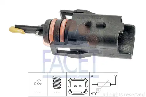 датчик, температура на горивото FACET 7.3392