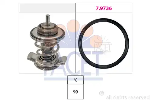 термостат, охладителна течност FACET 7.7973