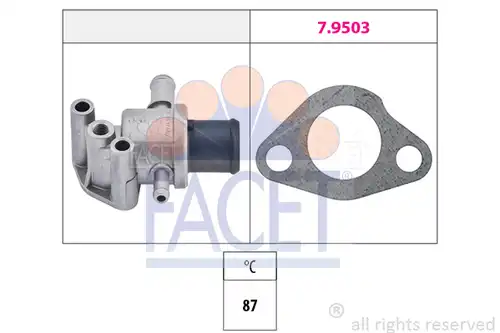 термостат, охладителна течност FACET 7.8105
