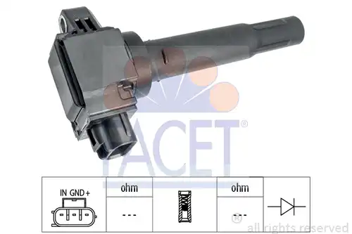 запалителна бобина FACET 9.6521