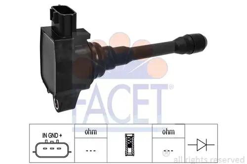 запалителна бобина FACET 9.6550