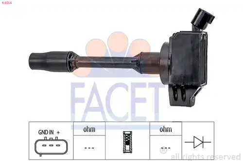 запалителна бобина FACET 9.6554