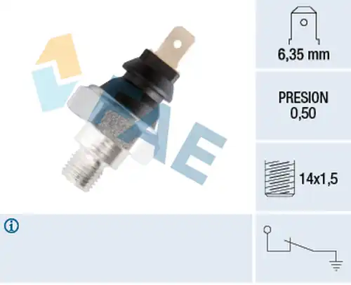 датчик за налягане на маслото FAE 12250