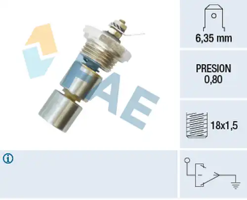 датчик за налягане на маслото FAE 12270