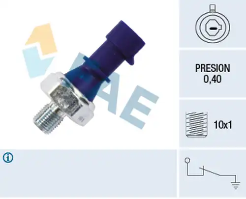 датчик за налягане на маслото FAE 12439