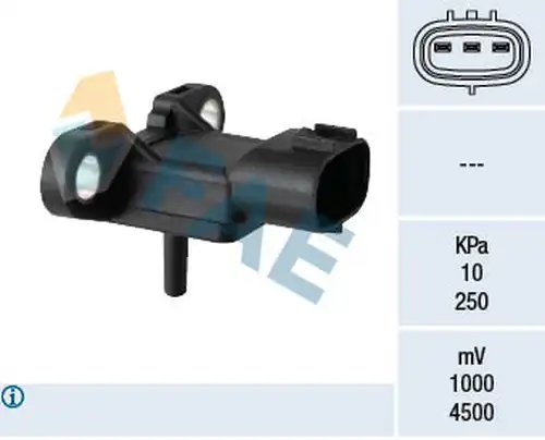датчик, налчгане във всмукателните тръби FAE 15160