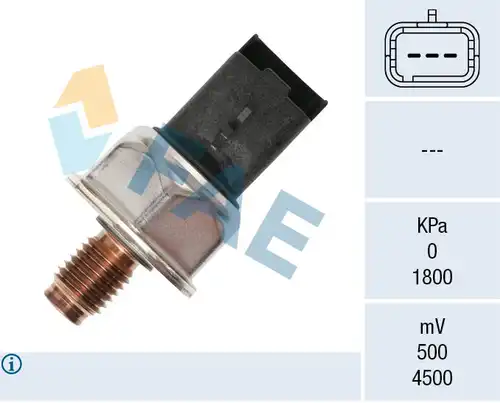 датчик, налягане на горивото FAE 15602