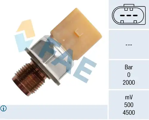 датчик, налягане на горивото FAE 15604