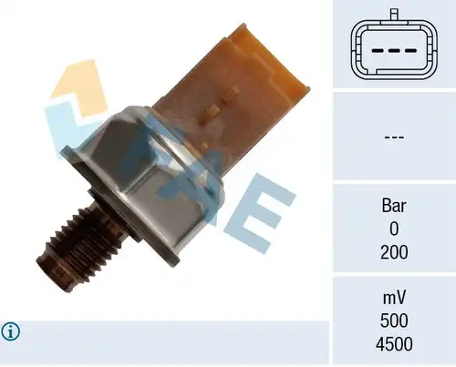 датчик, налягане на горивото FAE 15607