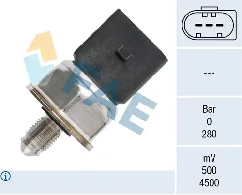 датчик, налягане на горивото FAE 15609