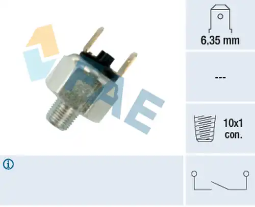 ключ за спирачните светлини FAE 21020