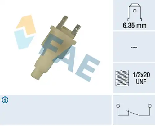 ключ за спирачните светлини FAE 24300