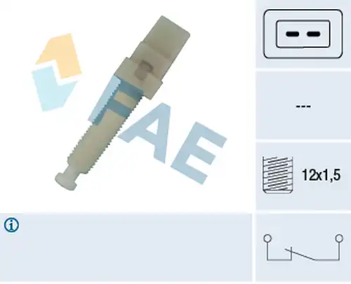 ключ за спирачните светлини FAE 24320