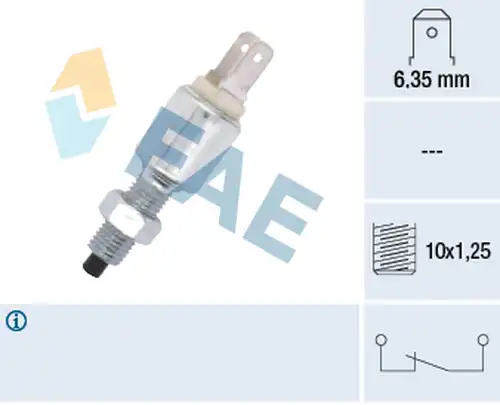 ключ за спирачните светлини FAE 24350