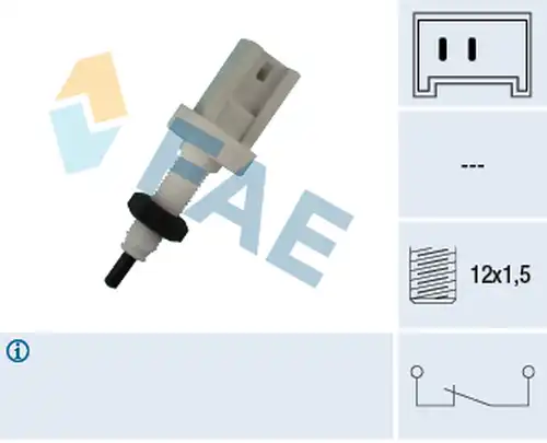 ключ за спирачните светлини FAE 24370