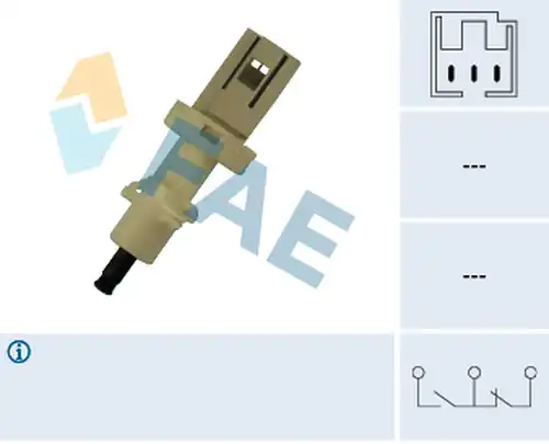 ключ за спирачните светлини FAE 24410