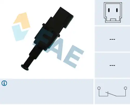 ключ за спирачните светлини FAE 24490