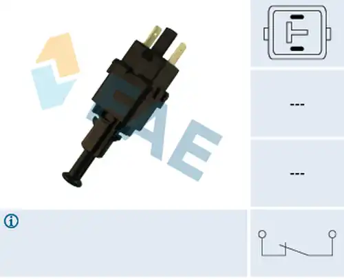 ключ за спирачните светлини FAE 24500