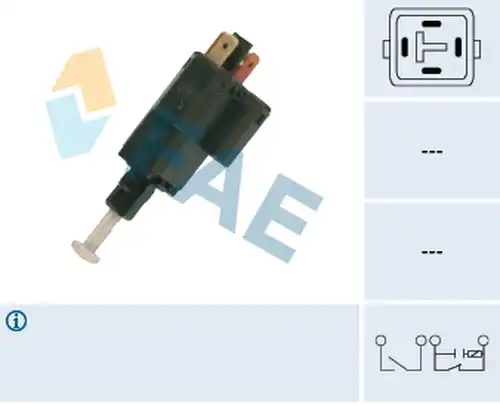 ключ за спирачните светлини FAE 24516