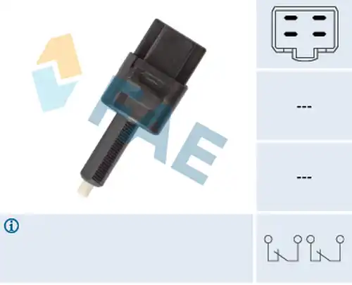 ключ за спирачните светлини FAE 24599