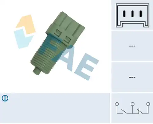 ключ за спирачните светлини FAE 24700